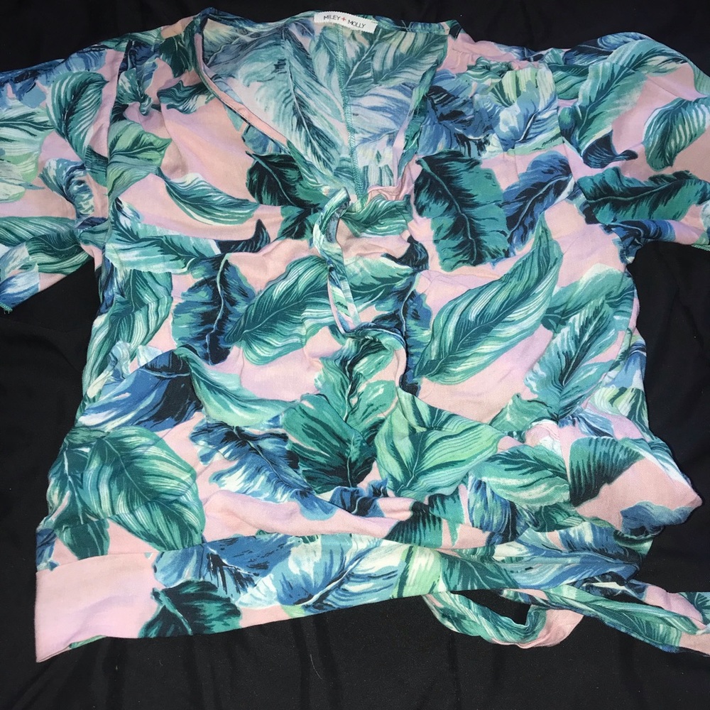 Floral Crop top